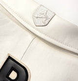 Avirex Icon Varsity Leather Jacket - White