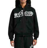 Avirex Men's Script Sweat Suit - Black