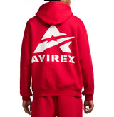 Avirex Men's Big "A" Sweat Suit - Red