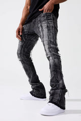 Jordan Criag Sean Stacked Brazen Denim - INDUSTRIAL BLACK
