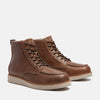TIMBERLAND Redwood Edge Mid Lace Boot - Men's Leather Brown Boots TB0A6CUT-W01