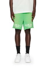 Purple Brand Men's Glitch Sweatshorts - P467-MFFG224