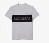 Lacoste Men's Regular Fit Printed Colorblock T-Shirt - TH1712 51
