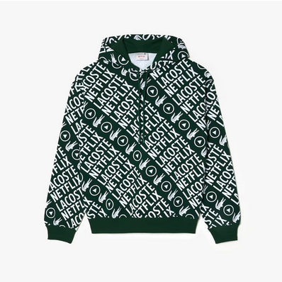MEN'S LACOSTE X NETFLIX LOOSE FIT ORGANIC COTTON SWEATSHIRT