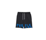 purple Brand painted Wordmark Shorts - P446-MFWB823