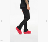 Valabasas Scripted Black Stacked