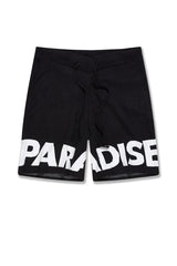Jordan Craig Retro - Paradise Knit Shirt/short Set (Black)