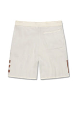 Jordan Craig Retro - Paradise Knit Shirt/short Set (Cream)