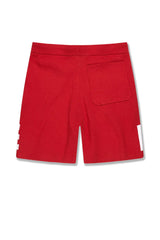 Jordan Craig Retro - Paradise Knit Shirt/short Set (Red)