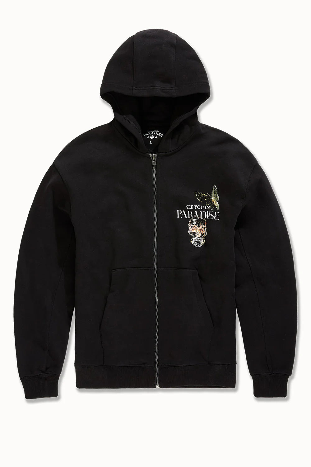 Jordan Craig Butterfly Effect Zip Up Hoodie (Black) – Action Wear