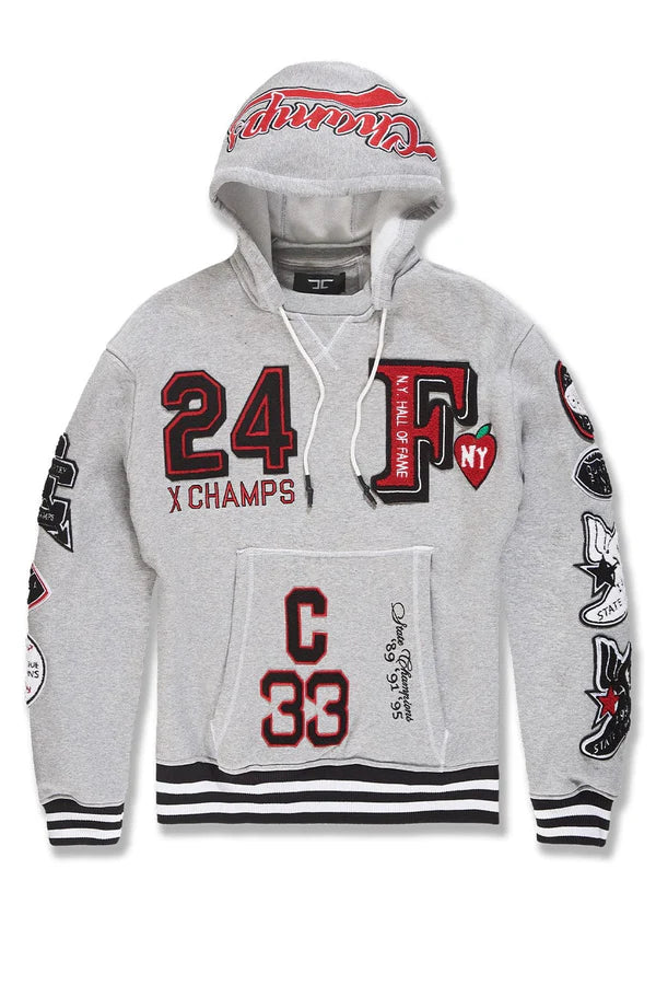Jordan Craig Hall of Fame Pullover Hoodie (Ash Heather) โ Action Wear