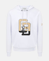 Iceberg Men's CB Varsity White Hooded Sweatshirt