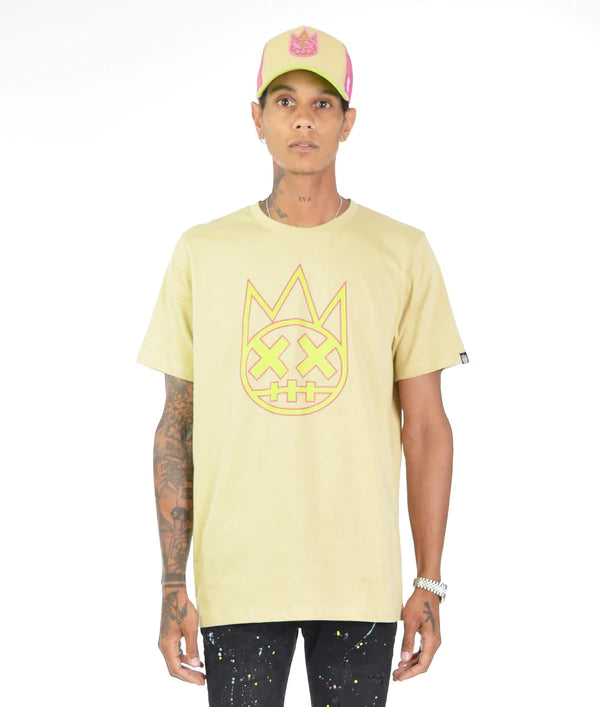Cult Of Individuality T-shirt Clean Shimuchan Logo Short Sleeve Crew Neck Tee In Bamboo