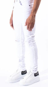 Serenede Ever White Jeans  White - Action Wear