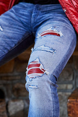 Jordan Craig Morning Side Denim Jeans - Aged Wash - JR1023