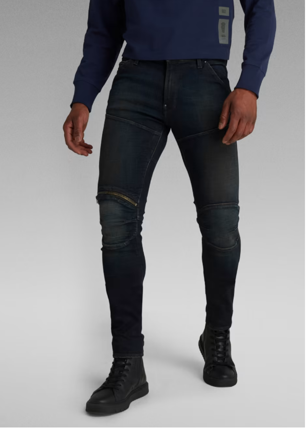 Offers Men’s G-Star Raw 5620 Knee Zip Skinny Jeans