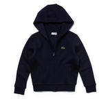 Kids' Lacoste SPORT Tennis Zippered Fleece Sweatshirt & Sweatpants Navy Blue 166