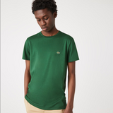 Men’s Lacoste Crewneck Pima Cotton Jersey T-shirt - Green 132