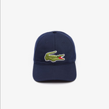 Men's Lacoste Unisex Adjustable Organic Cotton Twill Cap - Navy Blue 166