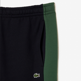 Lacoste Men's Colorblock Zip-Up Hoodie & Sweatpants Set - Navy Blue Green MI7