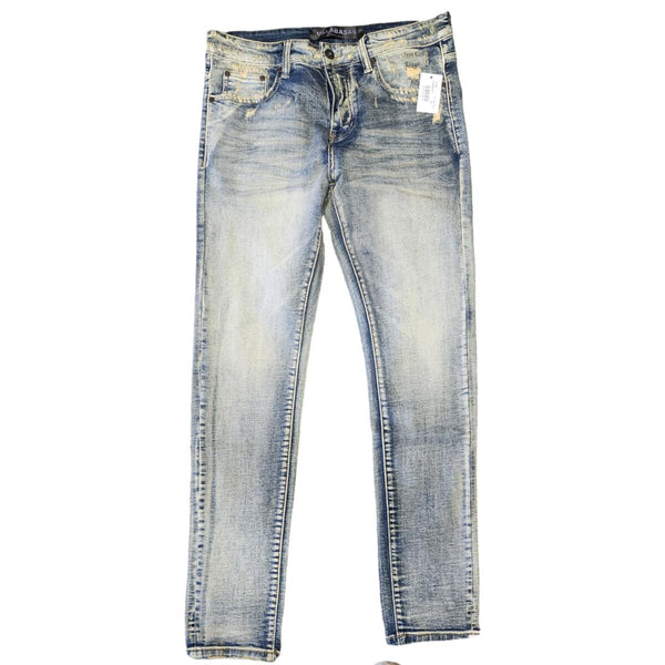 Valabasas Men's SLEDGE" VINTAGE BLUE SKINNY JEAN