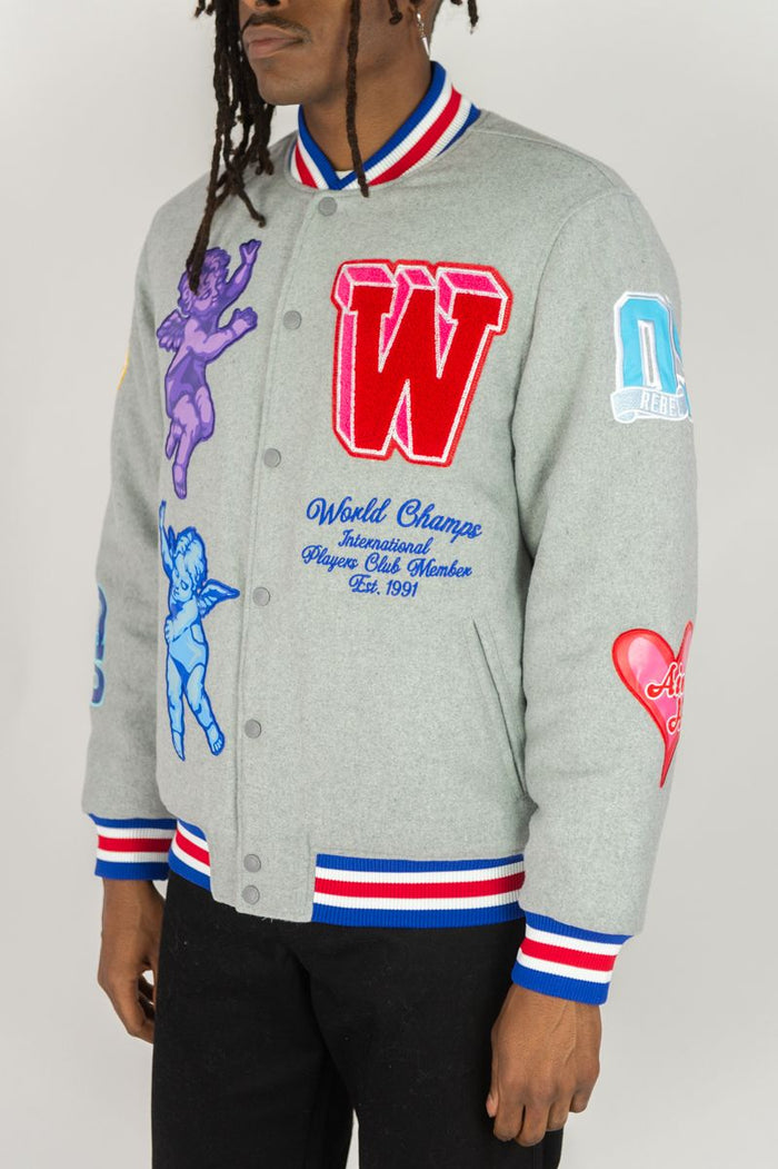 Rebel Minds Men's Angels Melton Jacket - Grey – Action Wear
