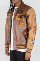 Rebel Minds World Champs Jacket - Brown