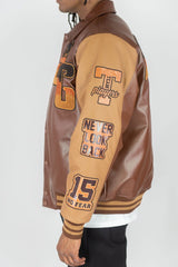 Rebel Minds World Champs Jacket - Brown