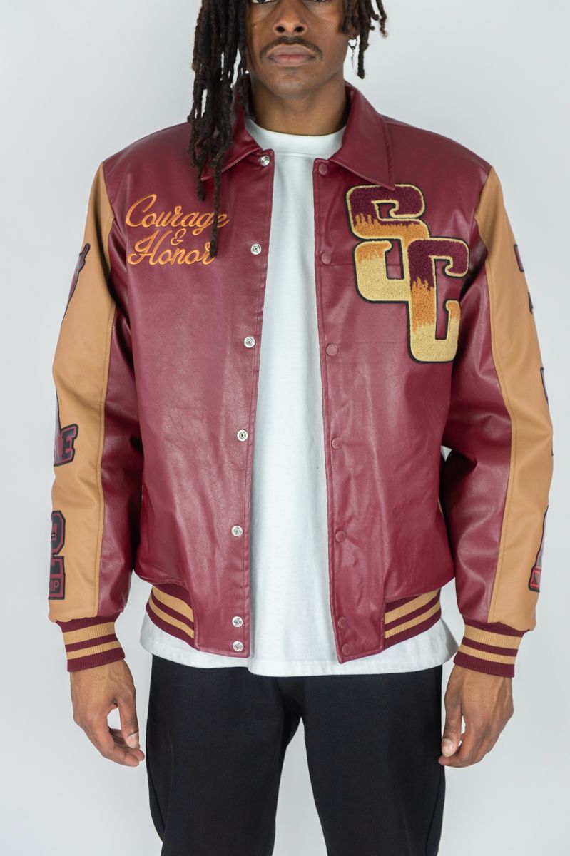 Rebel Minds World Champs Jacket - Burgundy