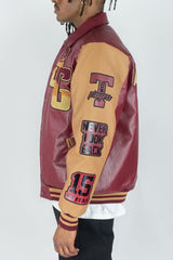 Rebel Minds World Champs Jacket - Burgundy