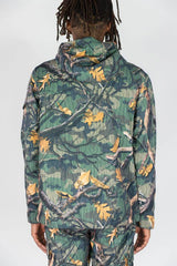 Rebel Minds - Camo Nylon Anorak & Stacked Cargo Pants Set - Wood Camo