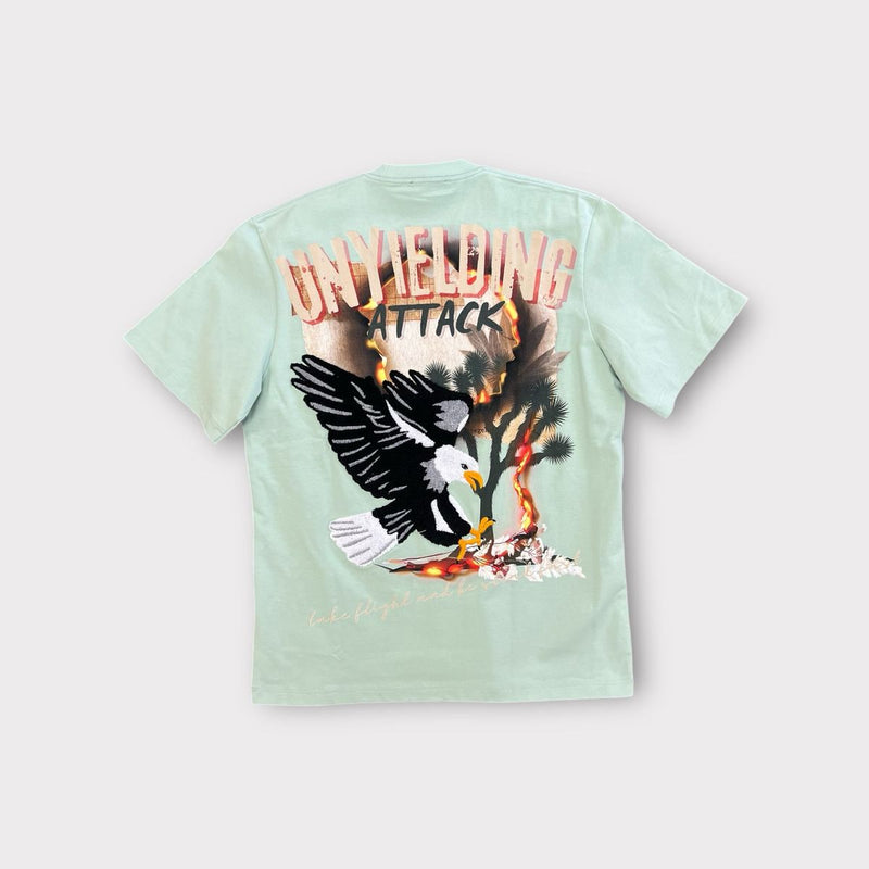 Reelistik Men UNAPOLOGETIC Oversized T-Shirt - Mint