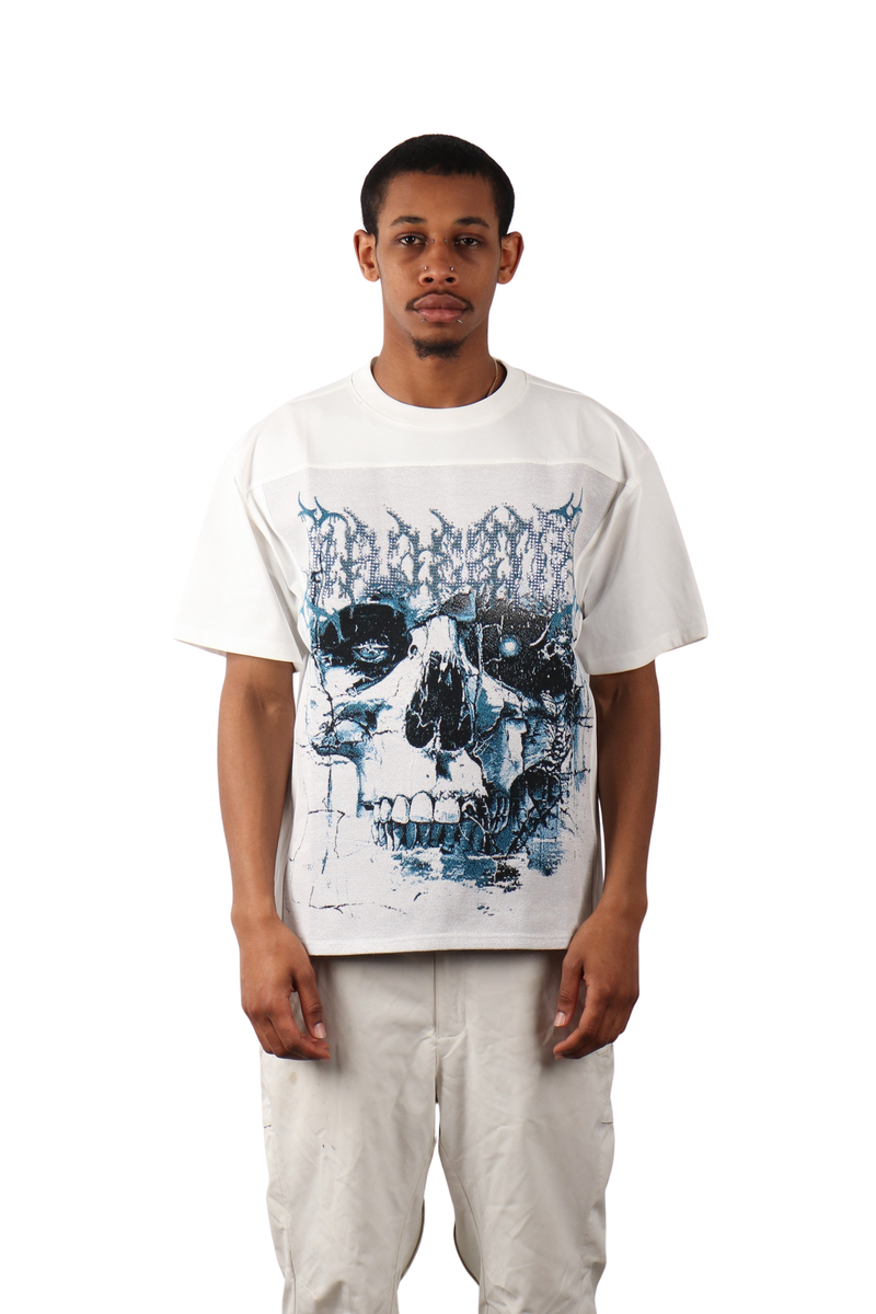 Majestic Men's T-Shirt - Cream - TE2577