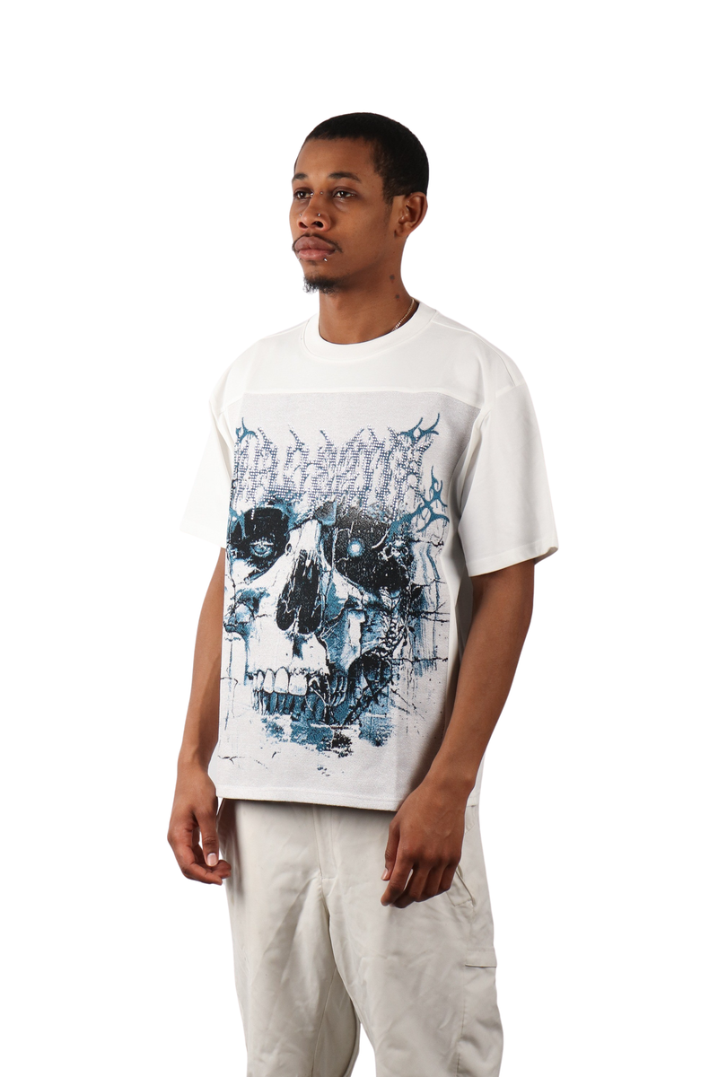 Majestic Men's T-Shirt - Cream - TE2577