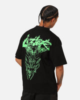 Loiter Lotus Oversized T-Shirt - Black