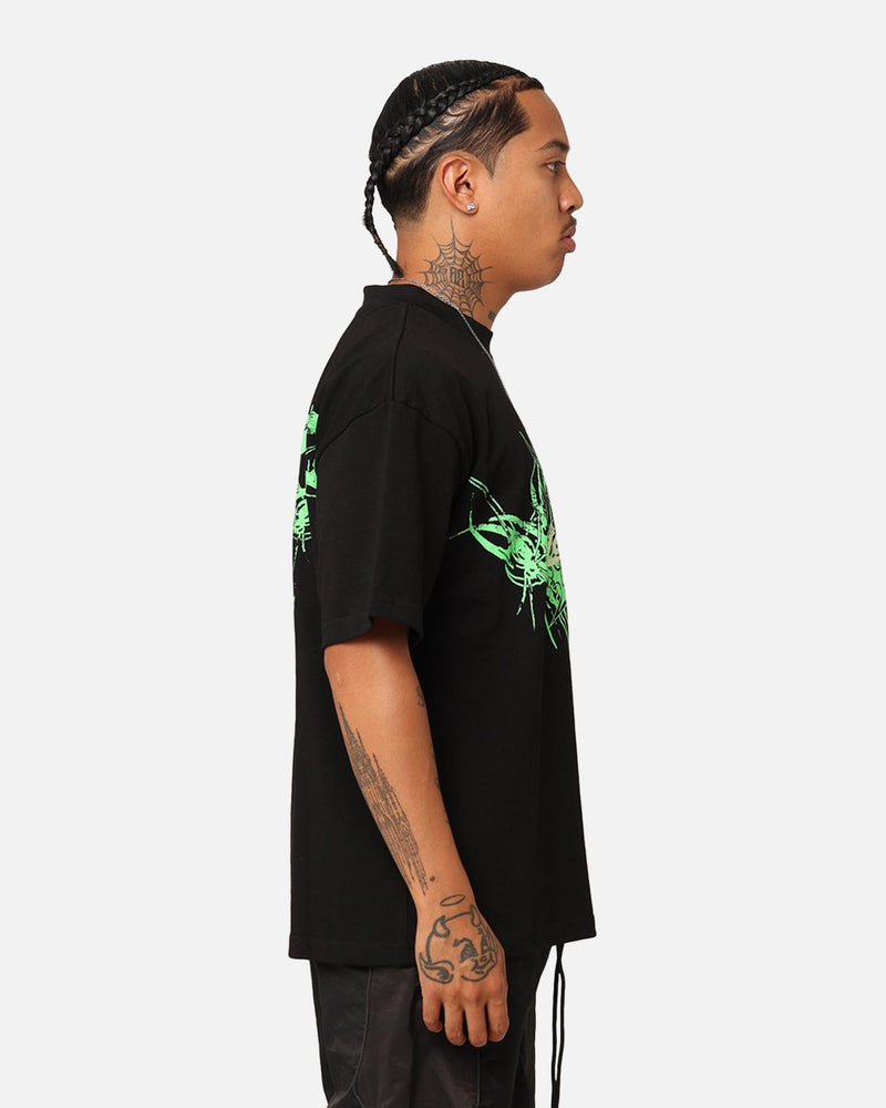 Loiter Lotus Oversized T-Shirt - Black