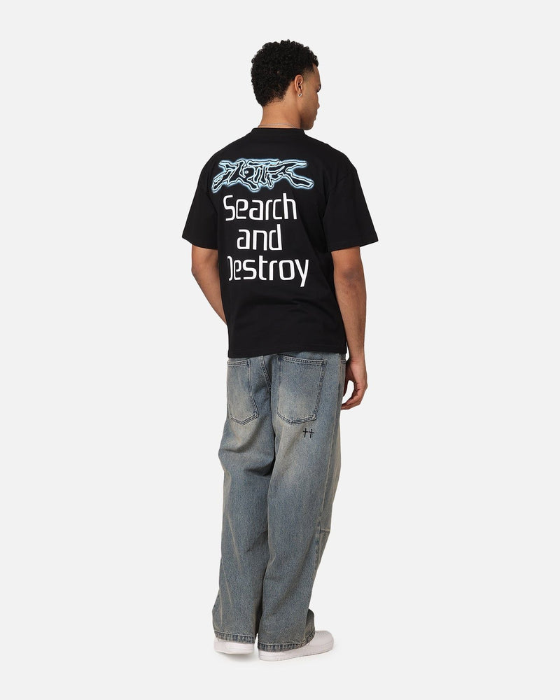 Loiter Search And Destroy T-Shirt - Black