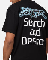 Loiter Search And Destroy T-Shirt - Black