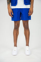 Rebel Mind Men's Travel Shorts - Royal