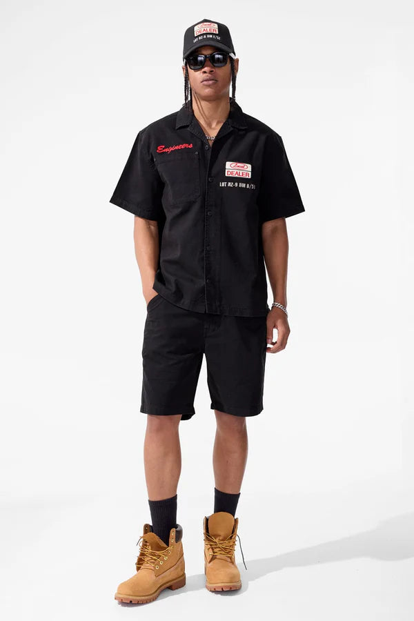 Jordan Craig The Re-Up Mechanic Shirt - Black