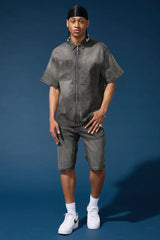 Jordan Craig Radiant Denim Zip Up Shirt