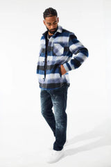 Jordan Craig See You In Paradise Flannel Shacket (Blue)