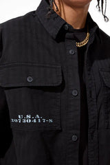 Jordan Craig Infantry Division S/S Work Shirt (Black)