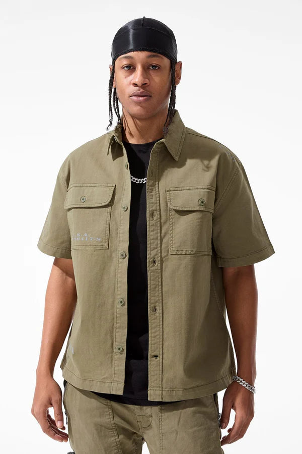 Jordan Craig Infantry Division S/S Work Shirt (Olive)