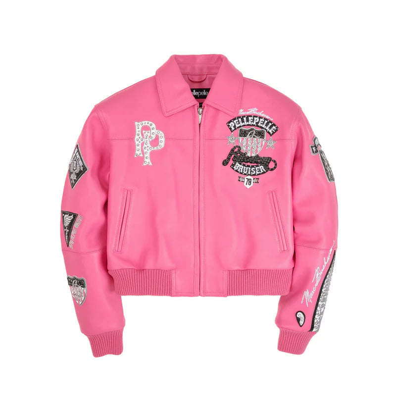 Pelle Pelle Women's American Bruiser Womens Crop Jacket