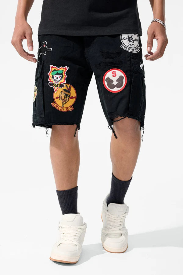 Jordan Craig Retro War Angel Cargo Shorts Black – Action Wear