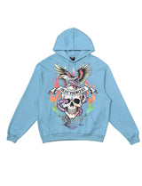 Genuine Trustworthy Men's Hoodie - Dust Blue