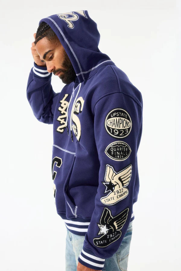 Jordan Craig State Champs Pullover Hoodie(Navy)