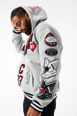 Jordan Craig Hall of Fame Pullover Hoodie (Ash Heather)