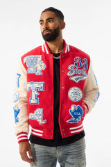 Jordan Craig All American Varsity Jacket (Red)